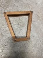 Vintage Houten tennisracket spanner met vleugelmoeren, Ophalen of Verzenden, Gebruikt, Racket, Overige merken