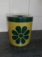 vintage voorraad pot van bakeliet groen/donker groen, Ophalen of Verzenden