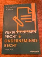 Wim de Ruiter - Verbintenissenrecht & ondernemingsrecht, Verzenden, Zo goed als nieuw, Wim de Ruiter; Robert Westra
