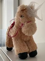 Te koop, Pluche Paardje. ( 42 jaar oud € 2,00, Ophalen of Verzenden, Zo goed als nieuw, Overige typen