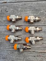 Heimeier E-clipse thermostaatkraan 1/2" haaks verkeerd, Gebruikt, Minder dan 30 cm, Overige typen, Minder dan 60 cm