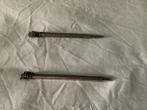 2 zilveren potloodjes, Antiek en Kunst, Ophalen of Verzenden, Zilver