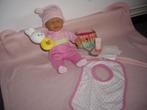hele mooie baby pop met acc, Ophalen of Verzenden, Zo goed als nieuw, Babypop