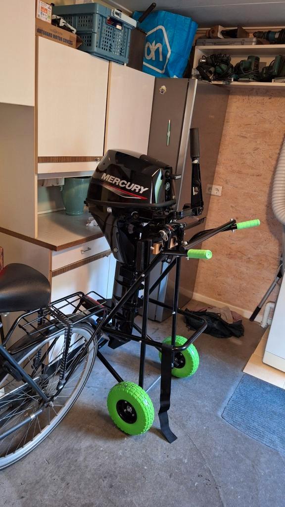 Mercury F9,9MLH langstaart met garantie, Watersport en Boten, Buiten- en Binnenboordmotoren, Zo goed als nieuw, Benzine, Ophalen