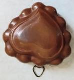 Koperen taart vorm,hart, Ophalen of Verzenden