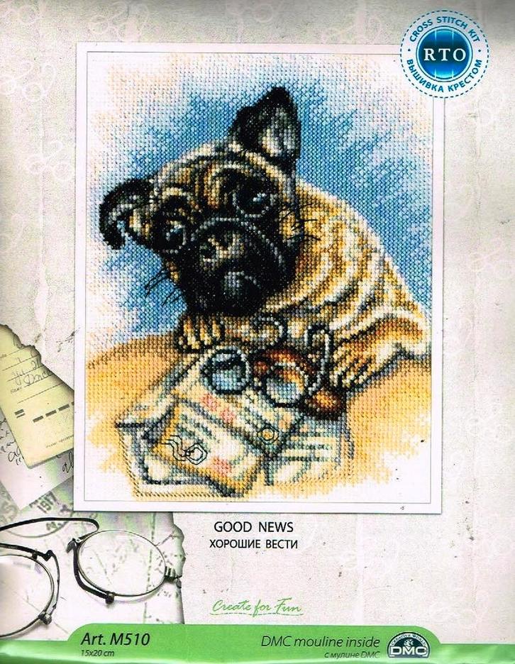 Cado rto borduurpakket, good news 510, Hobby en Vrije tijd, Borduren en Borduurmachines, Nieuw, Borduurpakket, Handborduren, Ophalen of Verzenden