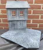 Dioramabase met Duits fachwerkhaus - resin 1/35, Hobby en Vrije tijd, Modelbouw | Figuren en Diorama's, Verzenden, Zo goed als nieuw