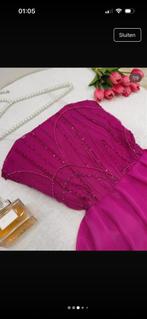 Prachtige roze avondjurk, Maat 38/40 (M), Nieuw, Ophalen of Verzenden, Roze