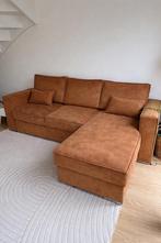 Hoekbank / bank met slaapfunctie, Ophalen, 250 tot 300 cm, Gebruikt, Hoekbank