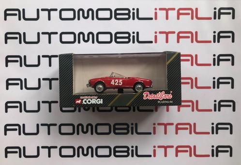 Alfa Romeo Giulietta Spider '58 Mille Miglia 1:43 DetailCars, Hobby en Vrije tijd, Modelauto's | 1:43, Nieuw, Auto, Corgi, Ophalen of Verzenden