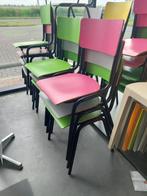 Kantine stoel in diverse kleuren 22x, Ophalen, Overige kleuren, Zo goed als nieuw, Vijf, Zes of meer stoelen