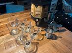 Twistea theemolen met toebehoren (8 smaken), Verzenden, Gebruikt, Glas, Overige typen