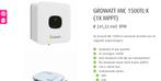 Growatt 1500 tl-x, Ophalen, Gebruikt