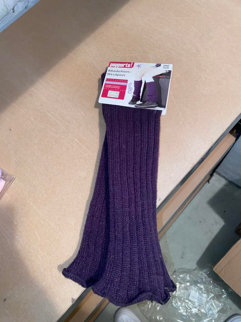 Pepperts meisjes beenwarmers / stulpen paars – nieuw, Kleding | Dames, Sokken en Kousen, Sokken en Kniesokken, Overige kleuren