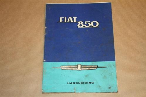 Fiat 850 - Handleiding - 1966, Auto diversen, Handleidingen en Instructieboekjes, Ophalen of Verzenden