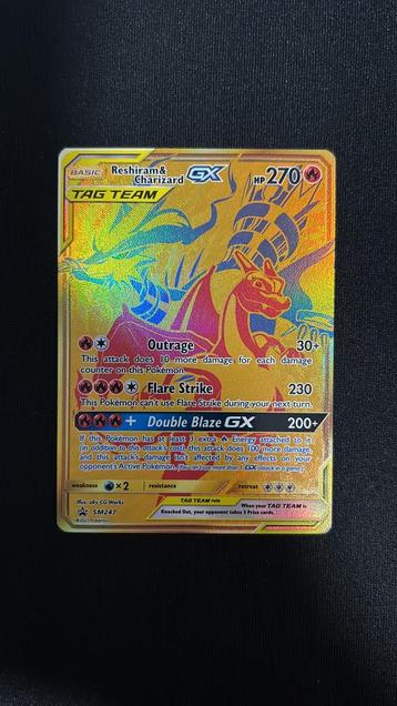 Reshiram & Charizard S&M 247 van de Pokémon promo set beschikbaar voor biedingen