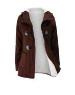 Bruine dames winterjas winter jas capuchon nette maat 32-48, Kleding | Dames, Jassen | Winter, Verzenden, Nieuw, Bruin