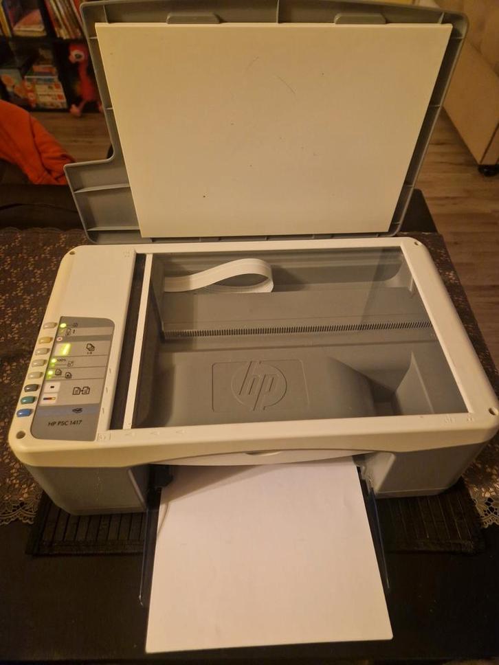 HP PSC 1417 All-in-One Printer, Computers en Software, Printers, Gebruikt, All-in-one, Inkjetprinter, Kleur printen, Kopieren