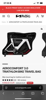 Te huur: Vliegkoffer aerocomfort 3.0 triatlon vlieg tas, Ophalen, Nieuw, Scicon