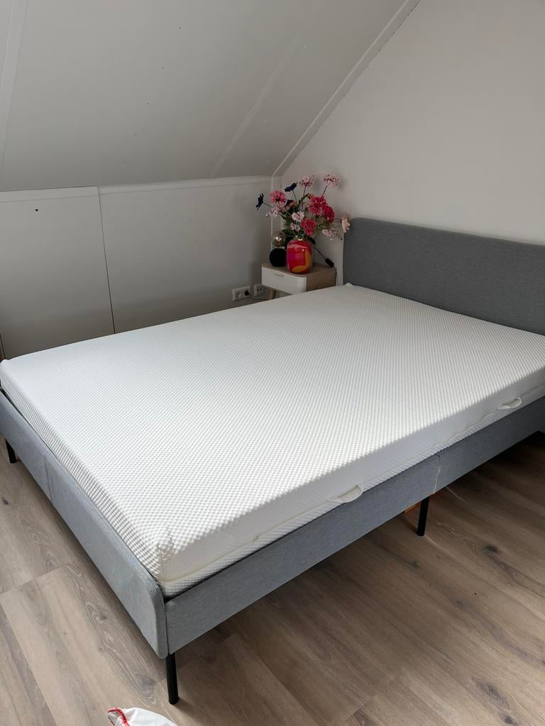 2 persoonsbed te koop, Ophalen, 140 cm, 200 cm, Nieuw