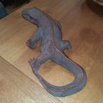 Houten hagedis komodovaraan beeld, Ophalen of Verzenden