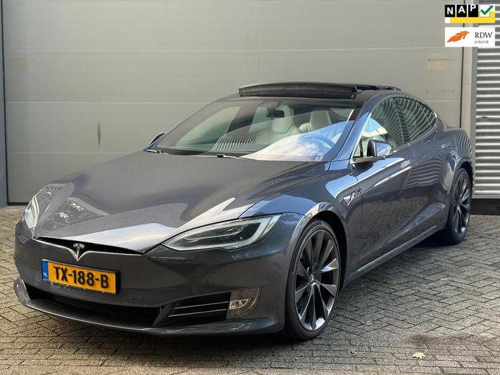Tesla Model S 100D AWD Dual l Pano l Autopilot l Camera l Tu, Auto's, Tesla, Bedrijf, Te koop, Model S, 4x4, ABS, Achteruitrijcamera