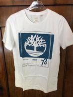 Timberland wit t-shirt met opdruk, Nieuw, Ophalen of Verzenden, Maat 46 (S) of kleiner, Wit