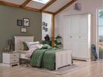 Monte 2-persoonsbed - 140x200 - Wit/beige