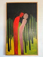 Schilderij olieverf op doek, Antiek en Kunst, Ophalen