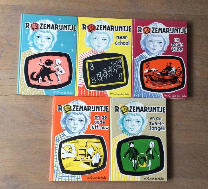 Rozemarijntje 5 delen W.G. Van der Hulst, Boeken, Kinderboeken | Jeugd | 10 tot 12 jaar, Gelezen, Fictie, Ophalen of Verzenden
