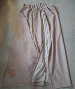 1 beige overgordijn, Huis en Inrichting, Beige, 150 tot 200 cm, Ophalen of Verzenden, Zo goed als nieuw