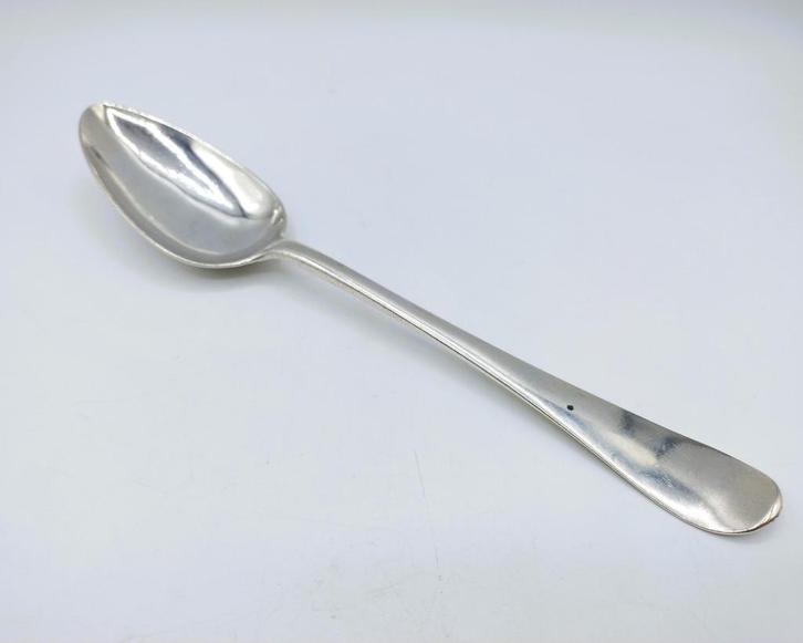 Zilveren lepel, H. Overhulsman, Amsterdam, 1803, Antiek en Kunst, Antiek | Goud en Zilver, Zilver, Verzenden