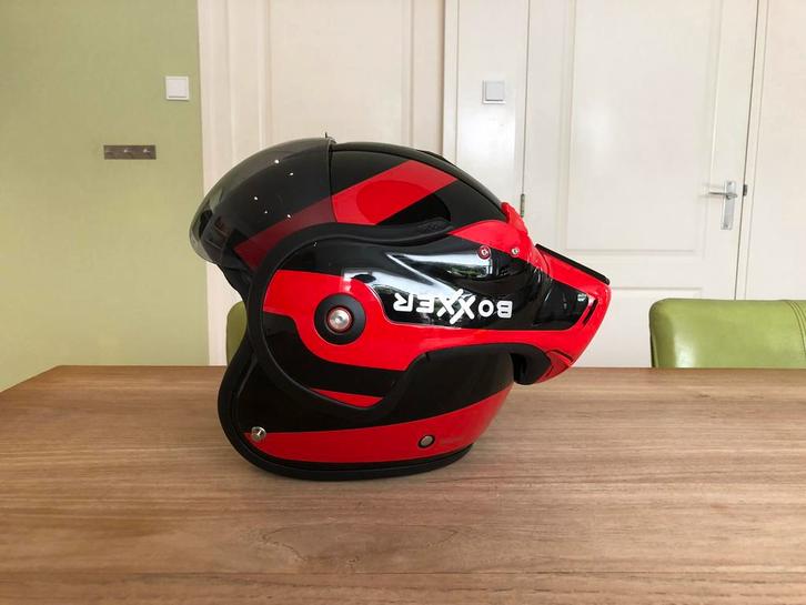 Roof Boxxer - XS - Topstaat!, Motoren, Kleding | Motorhelmen, Systeemhelm, XS, Overige merken, Tweedehands, Ophalen of Verzenden