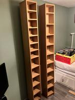Dvd en cd kasten. Eiken, Huis en Inrichting, Woonaccessoires | Cd- en Dvd-rekken, Ophalen, Zo goed als nieuw, Hout, Cd's of Dvd's