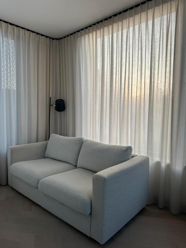 Ikea VIMLE 2-zits (slaap)bank, Huis en Inrichting, Banken | Bankstellen, Zo goed als nieuw, Rechte bank, Tweepersoons, 75 tot 100 cm