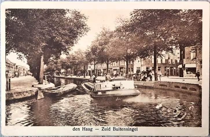 Den Haag 123, Zuid Buitensingel, verstuurd, uitg J.v.d.Markt, Verzenden, 1920 tot 1940, Gelopen, Zuid-Holland
