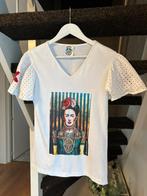 T-shirt Beatnik Philosophy maat M, Maat 38/40 (M), Wit, Ophalen of Verzenden, Korte mouw