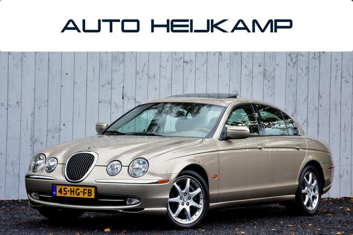 Jaguar S-type 4.0 V8 | Leder | Keurige staat | NL-Auto |, Auto's, Jaguar, Particulier, Te koop, S-Type, ABS, Airbags, Airconditioning