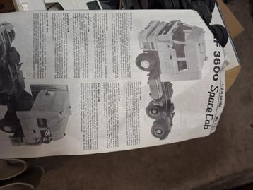 DAF 3600 Space Cab 1/24 Italeri zeldzaam beschikbaar voor biedingen