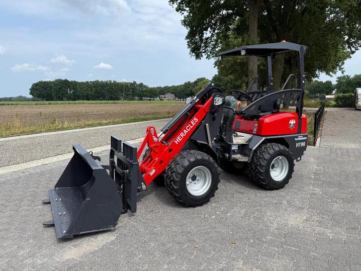 Heracles H190 PRO mini shovel NIEUW (bj 2025), Zakelijke goederen, Machines en Bouw | Kranen en Graafmachines, Wiellader of Shovel