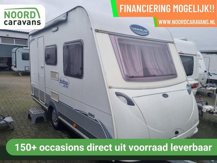 CARAVELAIR AMBIANCE STYLE 390 ZAKLUIFEL+LICHTGEWICHT+COMPACT, Caravans en Kamperen, Caravans, Bedrijf, tot en met 4, 750 - 1000 kg