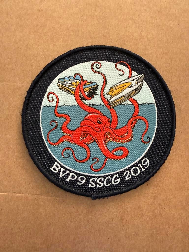 860 SQN - BVP9 SSCG 2019 Octopus - Patch, Ophalen of Verzenden, Luchtmacht, Nederland, Embleem of Badge
