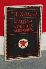 Zeldzame Texaco Smeergids 1927 Garage benzine station, Verzamelen, Merken en Reclamevoorwerpen, Overige typen, Gebruikt, Ophalen of Verzenden