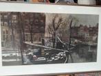 Ingelijste Breitner kunstdruk, Antiek en Kunst, Ophalen