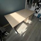 Super stevig bureau 150x80x75 + ladekast, Ophalen of Verzenden, Zo goed als nieuw