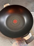 Tefal Wokpan - Zo Goed Als Nieuw!, Inductieplaat, Aluminium, Ophalen of Verzenden, Zo goed als nieuw