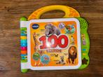 Vtech - Mijn Eerste 100 Woordjes - Dieren, Kinderen en Baby's, Speelgoed | Vtech, Ophalen of Verzenden, Zo goed als nieuw, 6 maanden tot 2 jaar