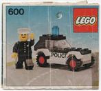 lego 600-2 lego City, Classic City Police (1978), Ophalen of Verzenden, Gebruikt, Complete set, Lego