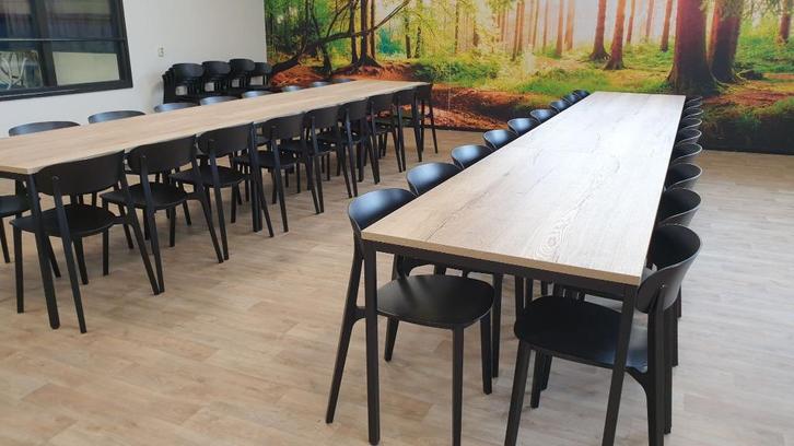 Kantinetafels en stoelen - Snel en voordelig uw kantine, Huis en Inrichting, Stoelen, Nieuw, Vijf, Zes of meer stoelen, Hout, Kunststof