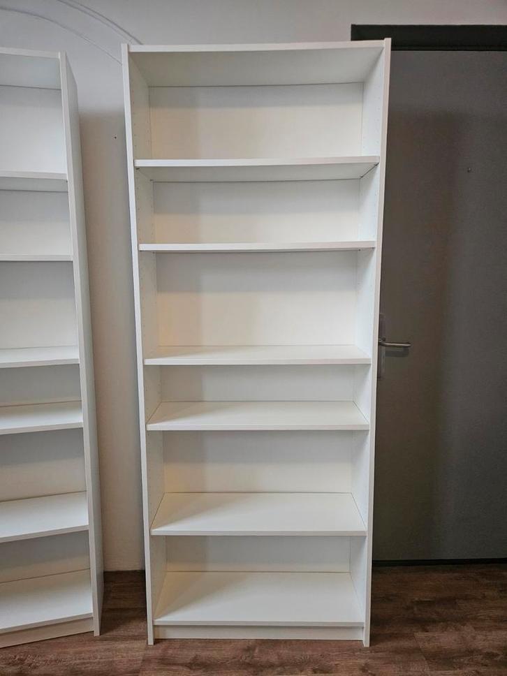 IKEA Billy boekenkast 28cm diep - Wit (2), Huis en Inrichting, Kasten | Boekenkasten, Zo goed als nieuw, 50 tot 100 cm, 200 cm of meer